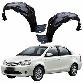 Par Parabarro Dianteiro Toyota Etios Sedan 2012 Até 2021