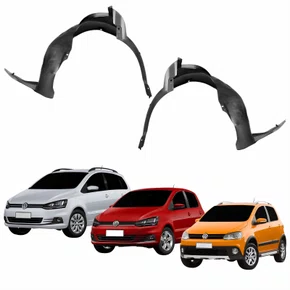Par Parabarro Dianteiro Vw CrossFox Fox SpaceFox 2011 Até 2019
