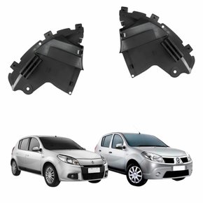 Par Parabarro Frontal Renault Sandero 2008 Até 2014