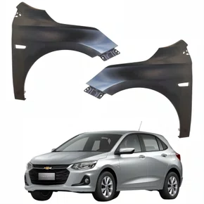 Par Paralama Dianteiro Gm Onix 2020 Até 2025