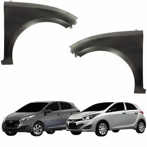 Par Paralama Dianteiro Hyundai Hb20 2012 Até 2019