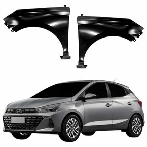 Par Paralama Dianteiro Hyundai Hb20 2023 2024