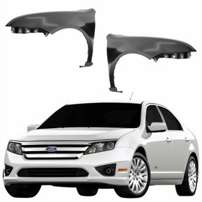 Par Paralama Ford Fusion 2010 Até 2012