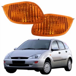 Par Pisca Para-choque Ford Focus 1999 2000 2001 2002 Âmbar