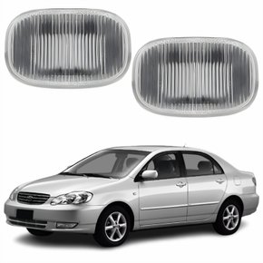 Par Pisca Para-lama Toyota Corolla 2003 Até 2008 Cristal