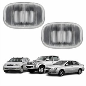 Par Pisca Para-lama Toyota Corolla Fielder 2003 Até 2008 Hilux 2005 Até 2011 Cristal