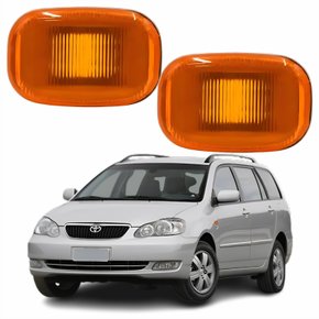 Par Pisca Para-lama Toyota Fielder 2003 Até 2008 Âmbar