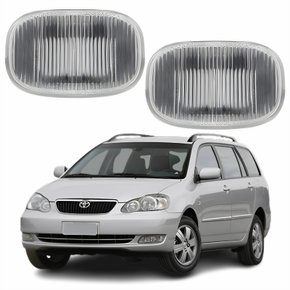 Par Pisca Para-lama Toyota Fielder 2003 Até 2008 Cristal