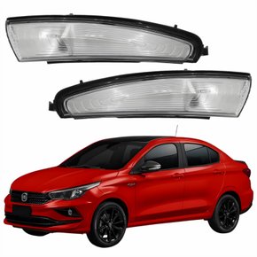 Par Pisca Retrovisor Fiat Cronos 2018 2019 2020 2021 2022