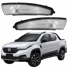 Par Pisca Retrovisor Fiat Strada 2020 2021 2022
