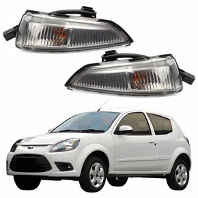 Par Pisca Retrovisor Ford Ka 2008 Até 2014