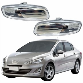 Par Pisca Retrovisor Peugeot 408 2011 2012 2013 2014 2015