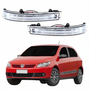 Par Pisca Retrovisor Vw Gol G5 2008 2009 2010 2011 2012