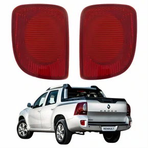 Par Refletor Parachoque Traseiro Renault Oroch 2016 Até 2020