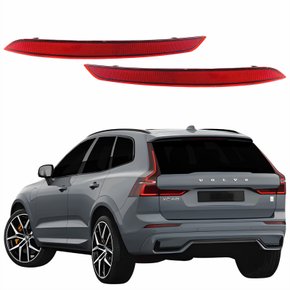 Par Refletor Parachoque Traseiro Volvo Xc60 2018 2019 2020 2021 2022