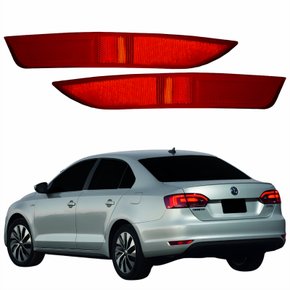 Par Refletor Parachoque Traseiro Vw Jetta 2011 2012 2013 2014 2015