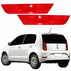 Par Refletor Parachoque Traseiro Vw Up 2018 2019 2020 2021