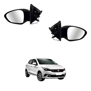 Par Retrovisor Fiat Argo 2017 Até 2024 Eletrico Com Pisca