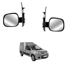 Par Retrovisor Fiat Fiorino 2014 Até 2023 Sem Controle