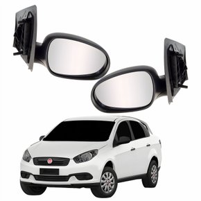 Par Retrovisor Fiat Grand Siena 2012 Até 2021 Sem Controle Original