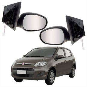 Par Retrovisor Fiat Palio 2012 Até 2016 Elétrico Original