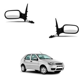 Par Retrovisor Fiat Palio Fire 2011 Até 2016 4 Portas Com Controle