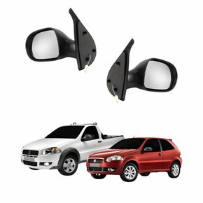 Par Retrovisor Fiat Palio Strada Es Attractive 2011 Até 2015 Elétrico 2 Portas