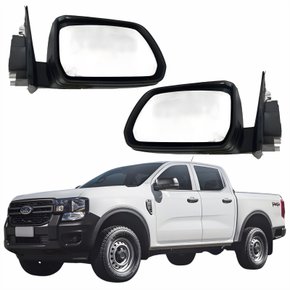 Par Retrovisor Ford Ranger 2023 2024 Com Pisca Elétrico Capa Texturizada Original