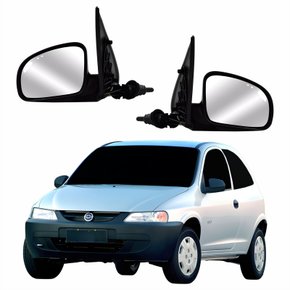 Par Retrovisor Gm Celta 2000 Até 2006 Com Controle Interno