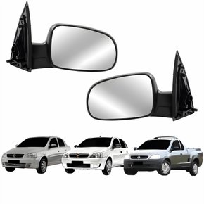 Par Retrovisor Gm Corsa Montana 2002 Até 2012 Eletrico