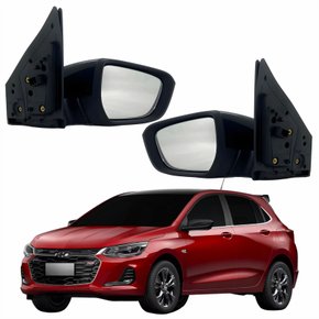 Par Retrovisor Gm Onix 2020 Até 2025 Elétrico Com 3 Fios