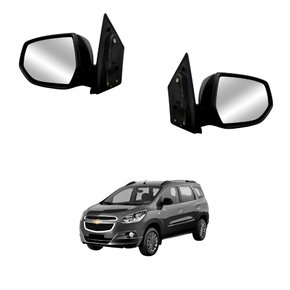 Par Retrovisor Gm Spin 2012 Até 2024 Eletrico