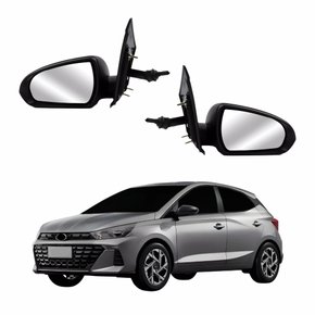 Par Retrovisor Hyundai Hb20 2022 2023 Elétrico Sem Pisca