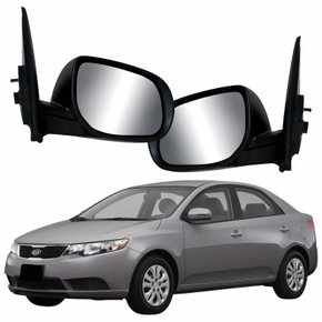 Par Retrovisor Kia Cerato 2011 2012 2013 Elétrico Com Pisca Fino