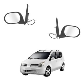 Par Retrovisor Nissan Livina 2009 Até 2015 Eletrico Texturizado