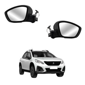 Par Retrovisor Peugeot 2008 2015 Até 2023 Eletrico Com Pisca