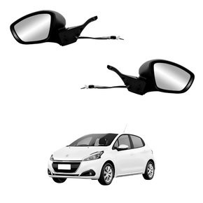 Par Retrovisor Peugeot 208 2013 Até 2020 Com Controle Com Pisca