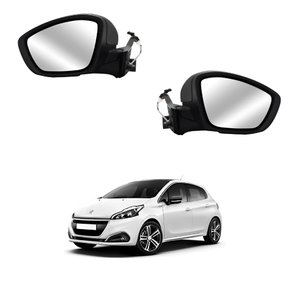 Par Retrovisor Peugeot 208 2013 Até 2020 Eletrico Com Pisca