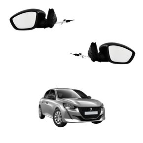 Par Retrovisor Peugeot 208 2021 2022 2023 Com Controle Com Pisca
