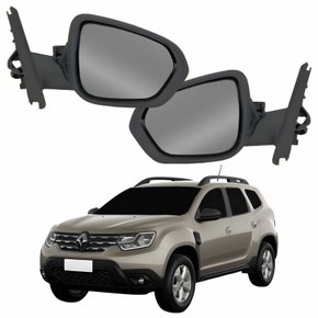 Par Retrovisor Renault Duster 2021 2022 2023 2024 2025 Com Controle Sensor Temperatura
