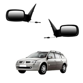 Par Retrovisor Renault Megane 2006 Até 2012 Com Controle Sem Tampa