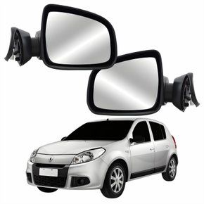 Par Retrovisor Renault Sandero 2010 2011 2012 2013 2014 Elétrico