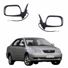 Par Retrovisor Toyota Corolla 2003 Até 2008 Eletrico