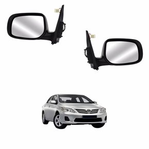 Par Retrovisor Toyota Corolla 2008 Até 2014 Eletrico Com Pisca