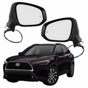 Par Retrovisor Toyota Corolla Cross 2021 2022 Elétrico Com Pisca Original