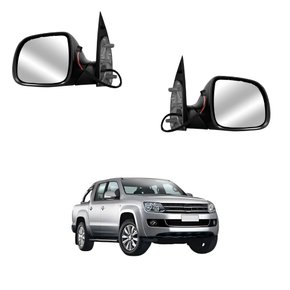 Par Retrovisor Vw Amarok 2010 Até 2018 Eletrico Texturizado