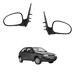 Par Retrovisor Vw Gol Bola 1995 1996 1997 1998 1999 2 Portas Sem Controle