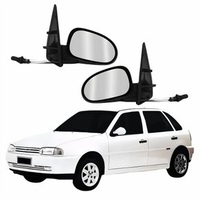 Par Retrovisor Vw Gol 1995 1996 1997 1998 1999 4 Portas Com Controle