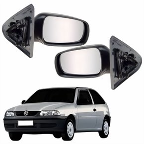 Par Retrovisor Vw Gol G3 1999 Até 2005 2 Portas Sem Controle Orig