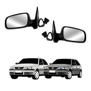 Par Retrovisor Vw Gol G3 1999 Até 2005 Gol G4 2005 Até 2008 Elétrico 4 Portas